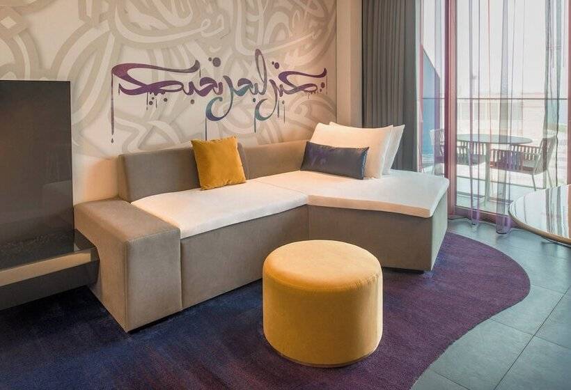 اتاق استاندارد با 2 تخت دوبل, W Dubai  The Palm