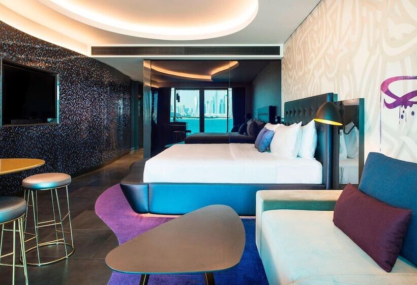 اتاق استاندارد با تخت دوبل, W Dubai  The Palm