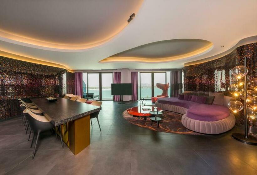 سوئیت با تخت بزرگ, W Dubai  The Palm