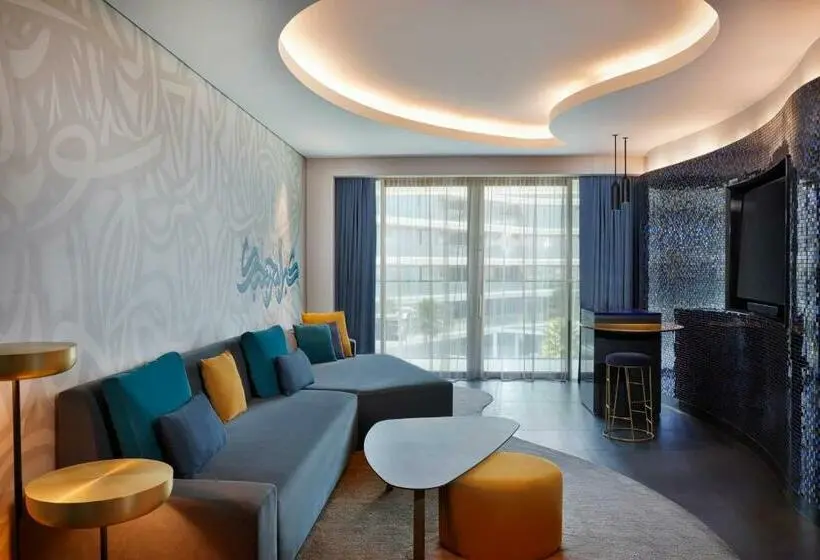 سوئیت با تخت بزرگ, W Dubai  The Palm