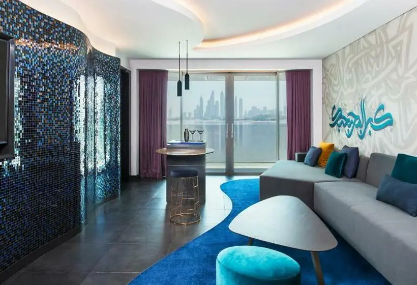 سوئیت با تخت بزرگ, W Dubai  The Palm