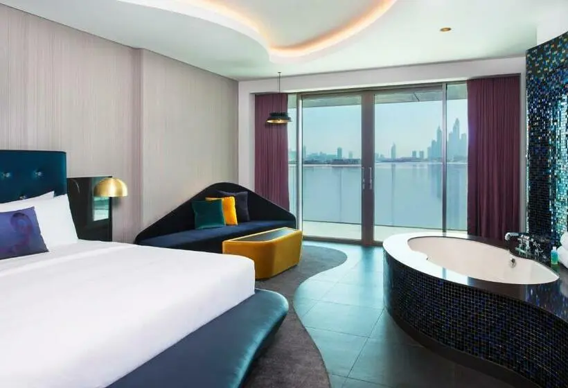سوئیت با تخت بزرگ, W Dubai  The Palm