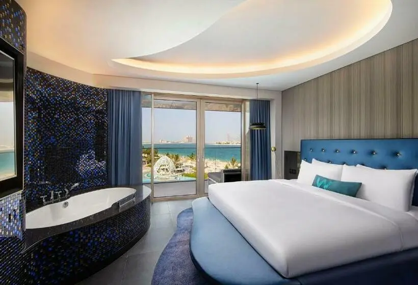 سوئیت با تخت بزرگ, W Dubai  The Palm