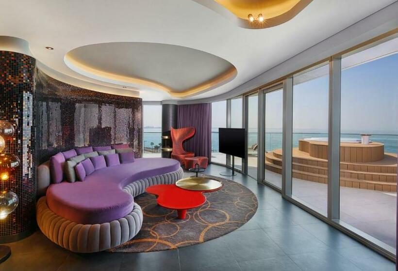 سوئیت با تخت بزرگ, W Dubai  The Palm