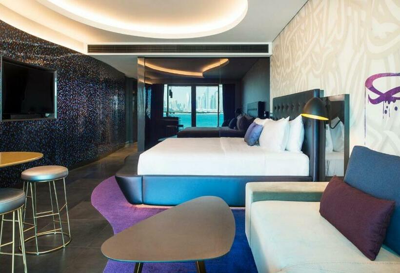 اتاق استاندارد با تخت بزرگ, W Dubai  The Palm