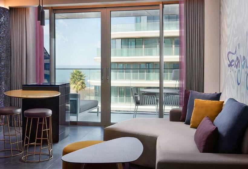 اتاق استاندارد با تخت بزرگ, W Dubai  The Palm