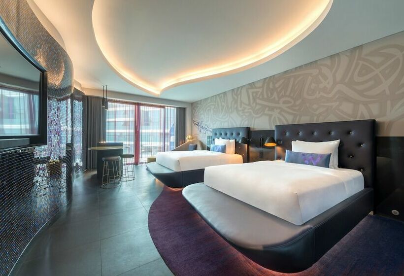 اتاق استاندارد با 2 تخت دوبل, W Dubai  The Palm