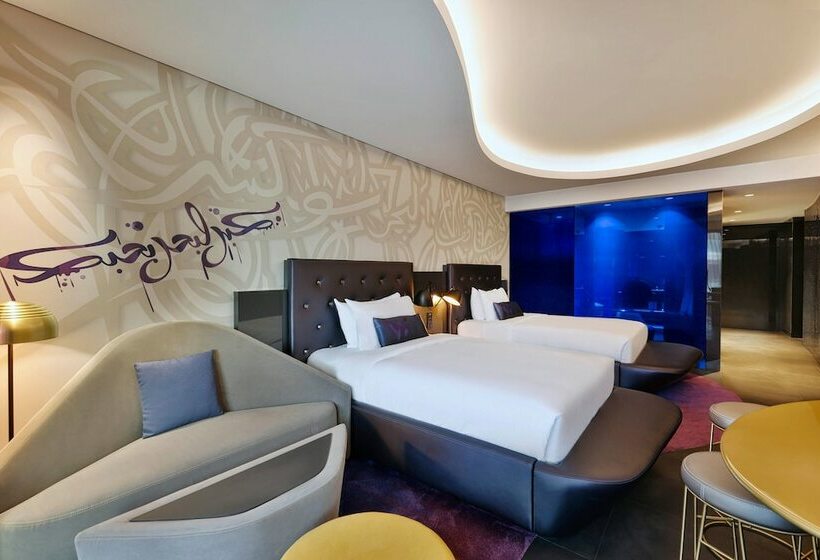 اتاق استاندارد با 2 تخت دوبل, W Dubai  The Palm