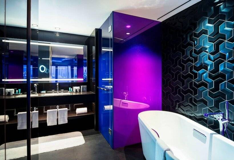 اتاق استاندارد با 2 تخت دوبل, W Dubai  The Palm