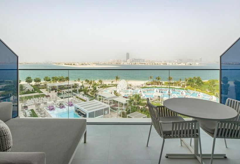 اتاق استاندارد با 2 تخت دوبل, W Dubai  The Palm