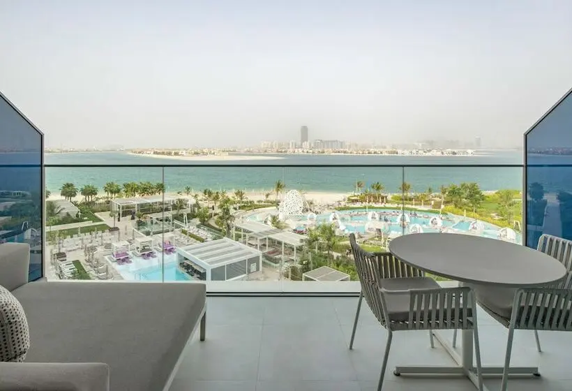 اتاق استاندارد با 2 تخت دوبل, W Dubai  The Palm