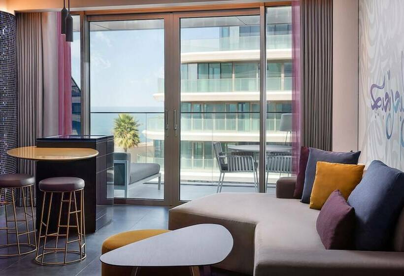 اتاق استاندارد با تخت دوبل, W Dubai  The Palm