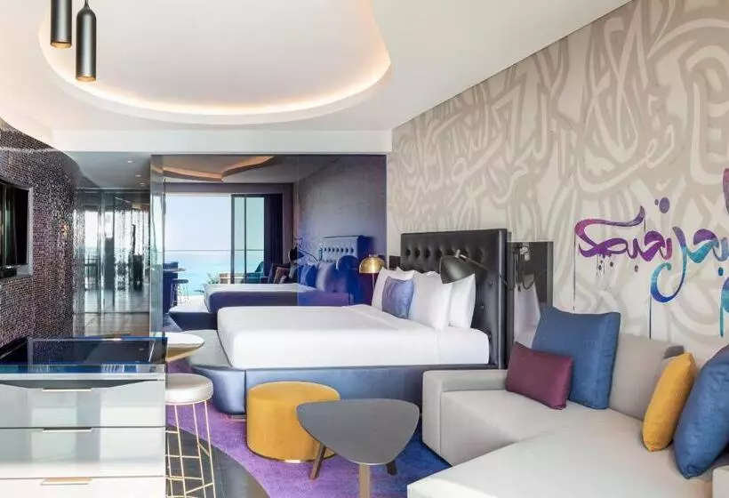 اتاق استاندارد با تخت بزرگ, W Dubai  The Palm