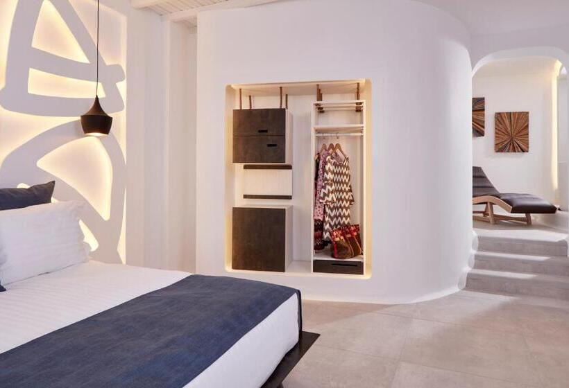 Люкс Вид на Море с Гидромассажем, Absolute Mykonos Suites & More