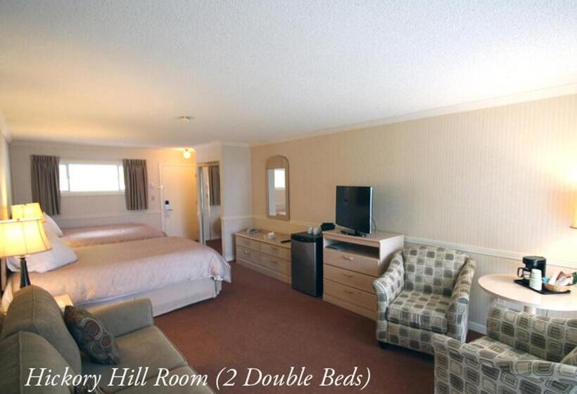 غرفه قياسيه سريرين مزدوجين, The Glen House Resort