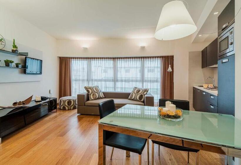 آپارتمان لوکس 1 خوابه, Residence Portus