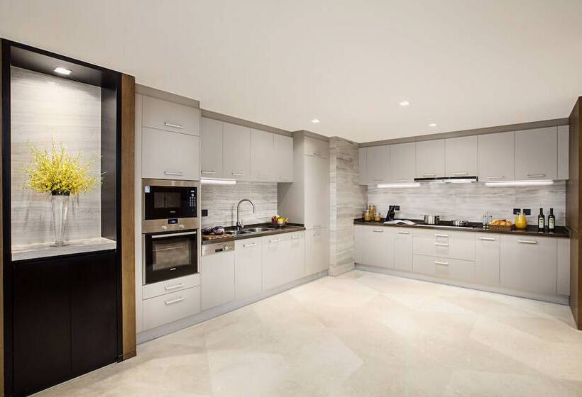 2침실 프리미엄 아파트, Ascott Riverside Garden Beijing