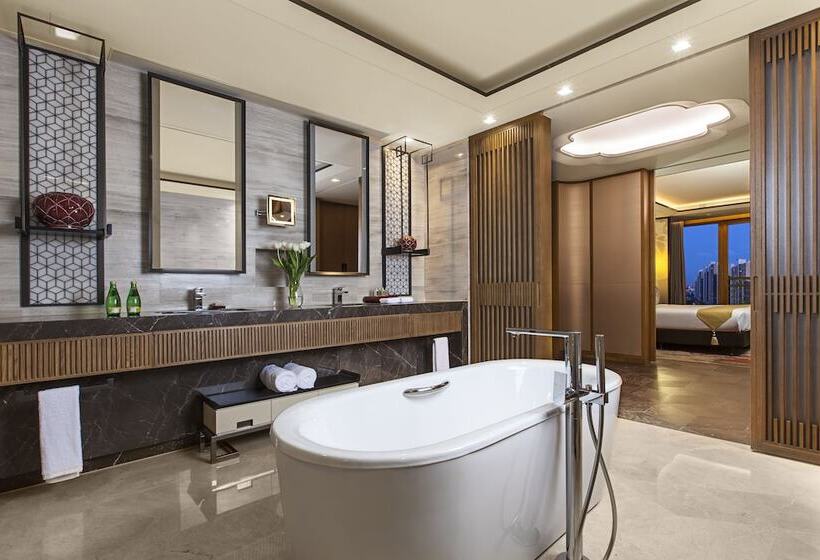 2침실 프리미엄 아파트, Ascott Riverside Garden Beijing