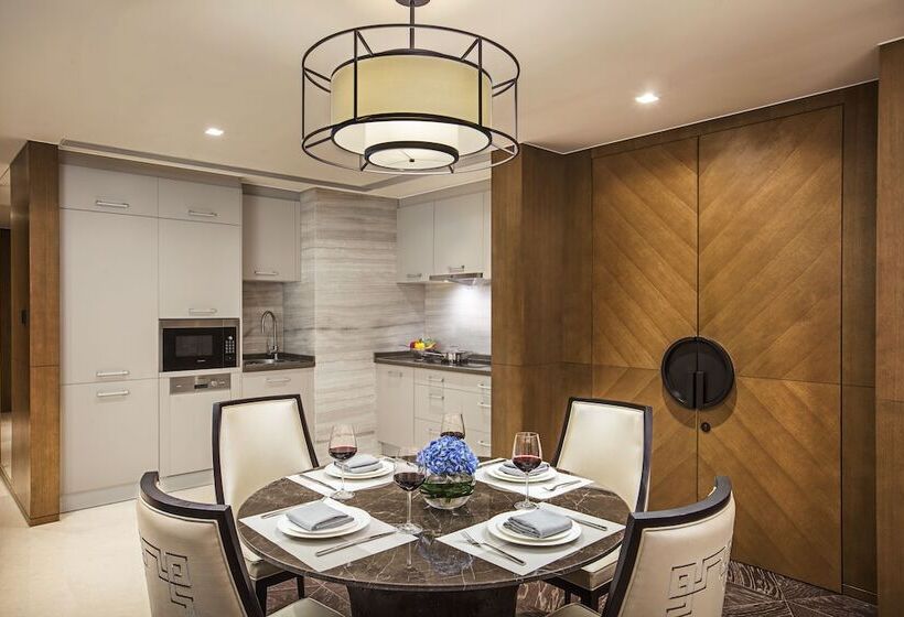 2침실 펜트하우스 아파트, Ascott Riverside Garden Beijing