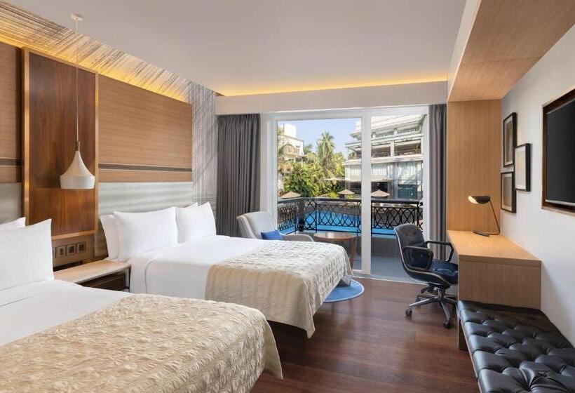 חדר קלאסי עם נוף לבריכה, Le Méridien Goa, Calangute