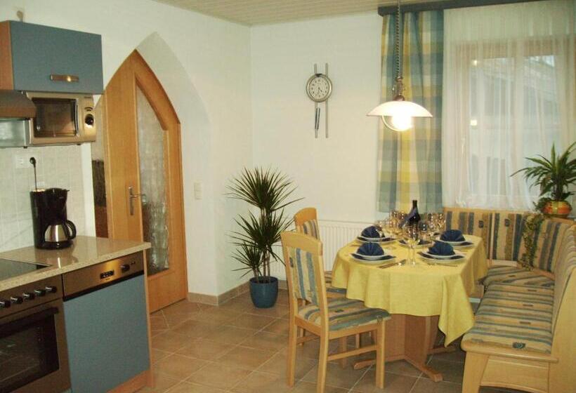 آپارتمان 2 خوابه با بالکن, Pension Heidi