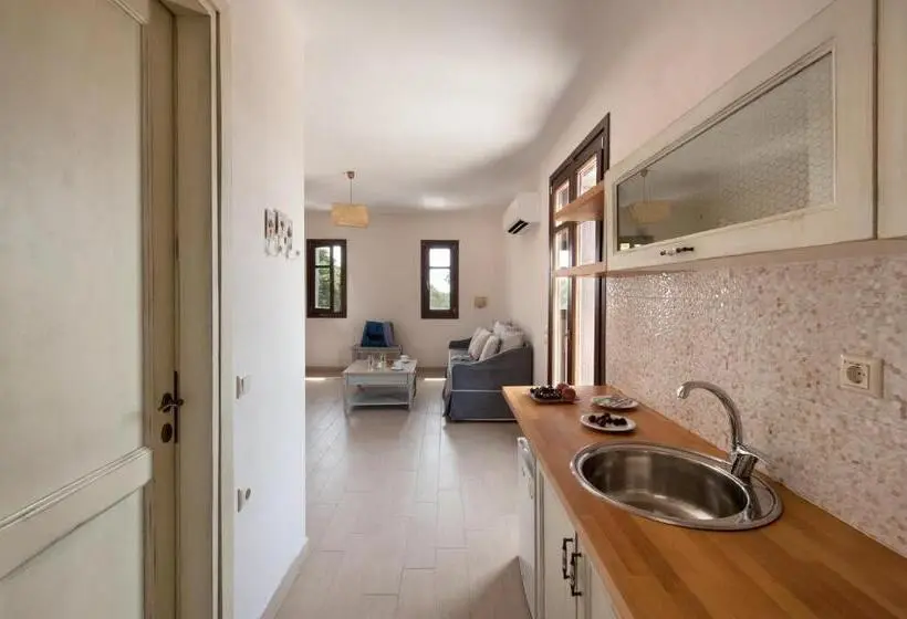 Huoneisto 1 Makuuhuone Terassi, Kamares Villas