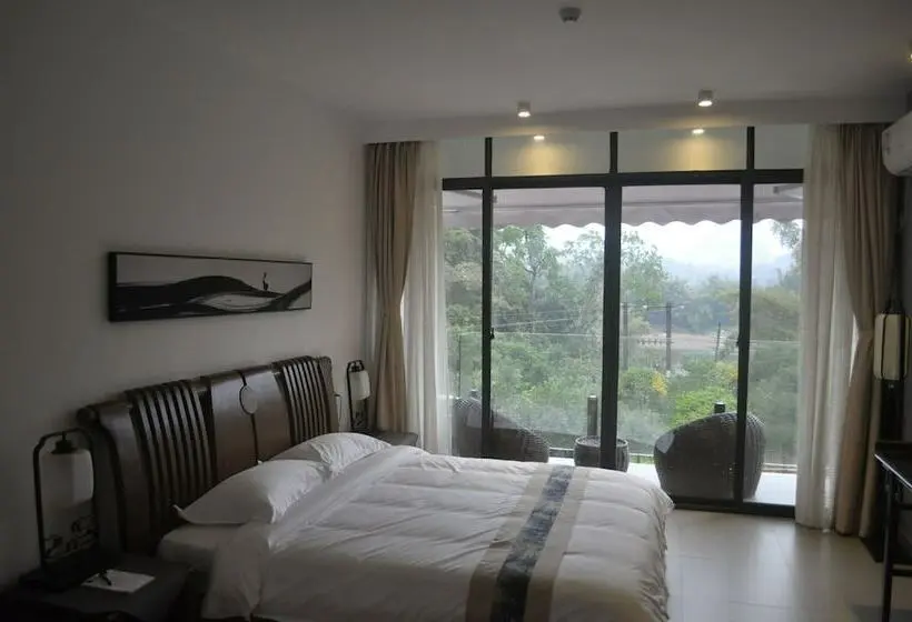 اتاق استاندارد با چشم‌انداز رودخانه, Yangshuo Tao House