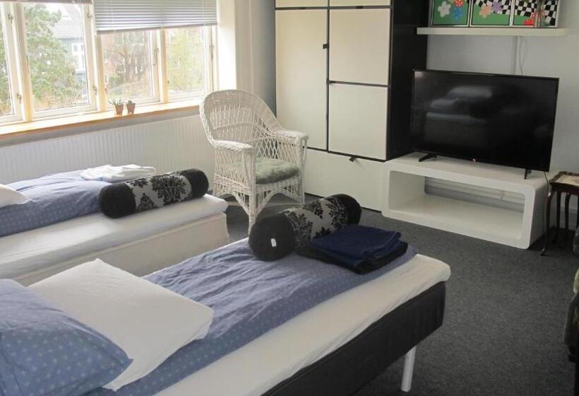 バス共有のスタンダードルーム, Guesthouse Sharon Aarhus