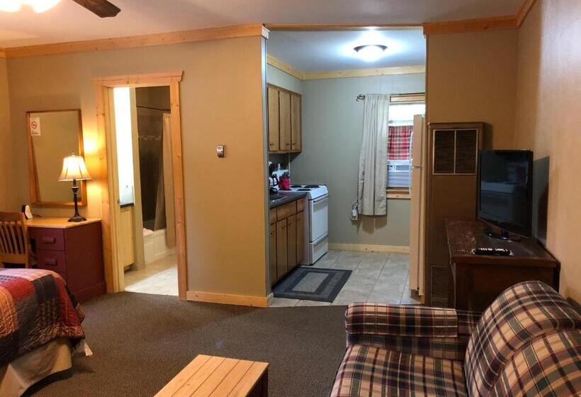 اتاق سوپریور با تخت بزرگ, Red Lodge Inn