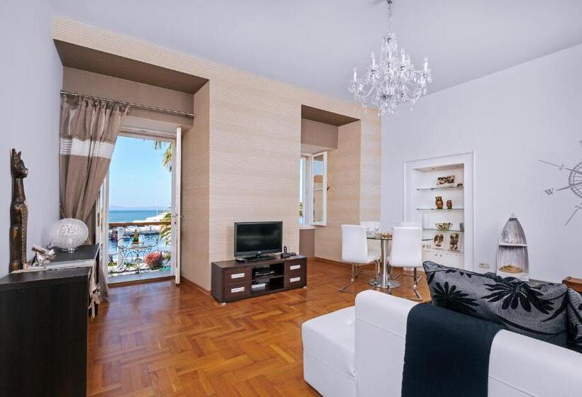 침실 1개 바다 전망 아파트, Riva Apartments