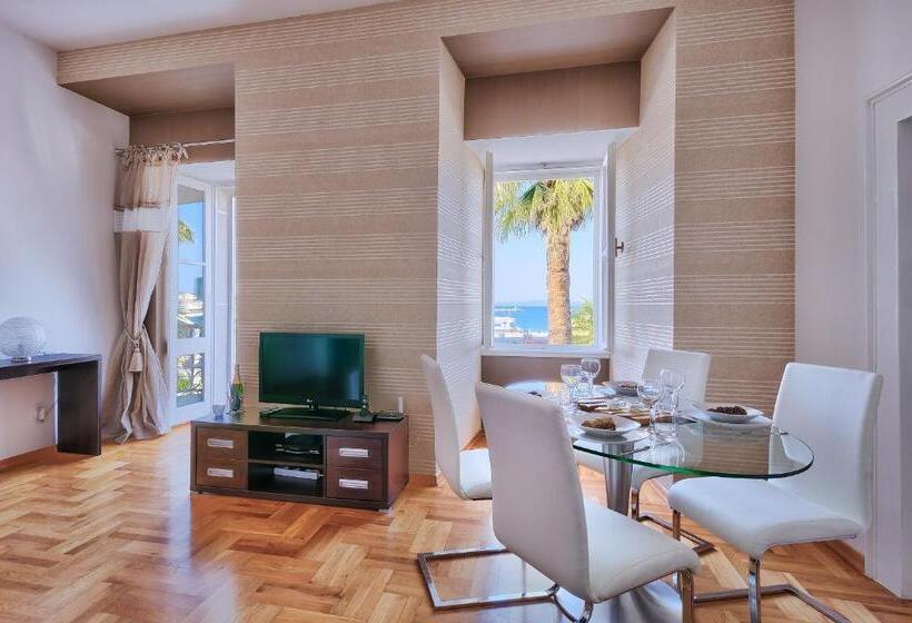 침실 1개 바다 전망 아파트, Riva Apartments