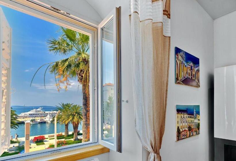 침실 1개 바다 전망 아파트, Riva Apartments