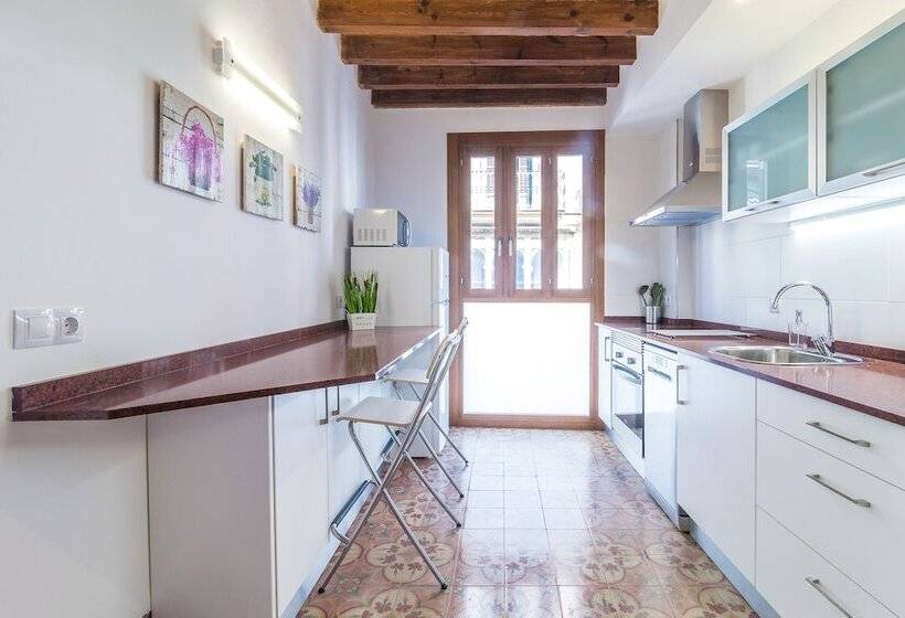 １ベッドルームアパートメント, Can Boss Turismo De Interior