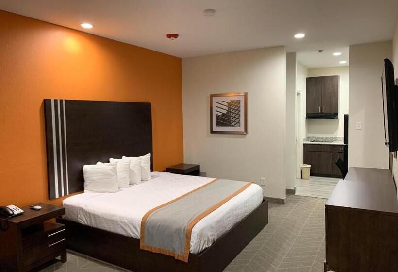 غرفة قياسية سرير كينج لذوى الإحتياجات الخاصة, Scottish Inn & Suites  Iah Airport