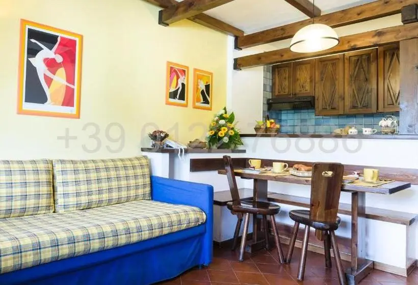 آپارتمان 1 خوابه با چشمانداز, Resort Palace Sestriere 1 E 2