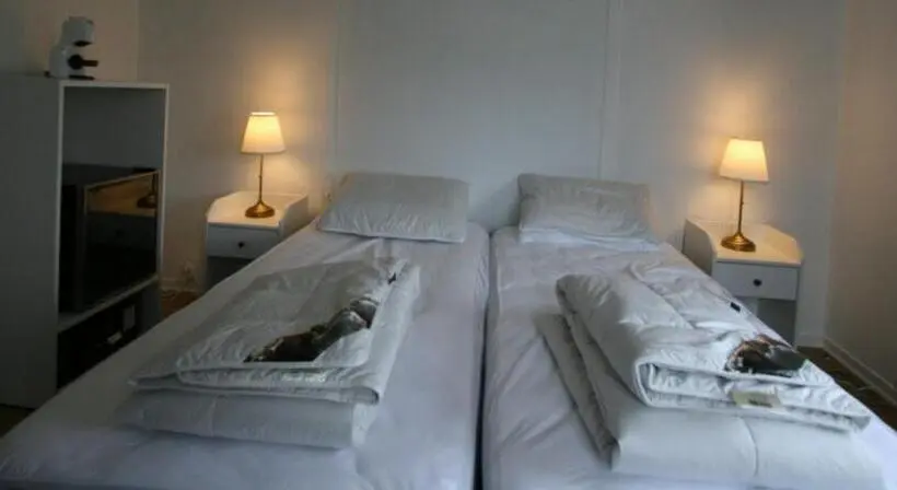 اتاق استاندارد با چشم‌انداز باغ, Riverside Hostel