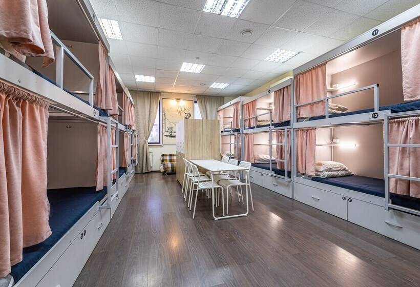 共用房间的床, Hostel Pushkin
