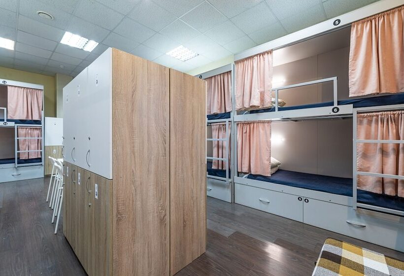 共用房间的床, Hostel Pushkin