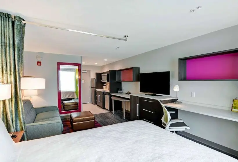 ダブルベッドのスタンダードスタジオ, Home2 Suites By Hilton Hot Springs