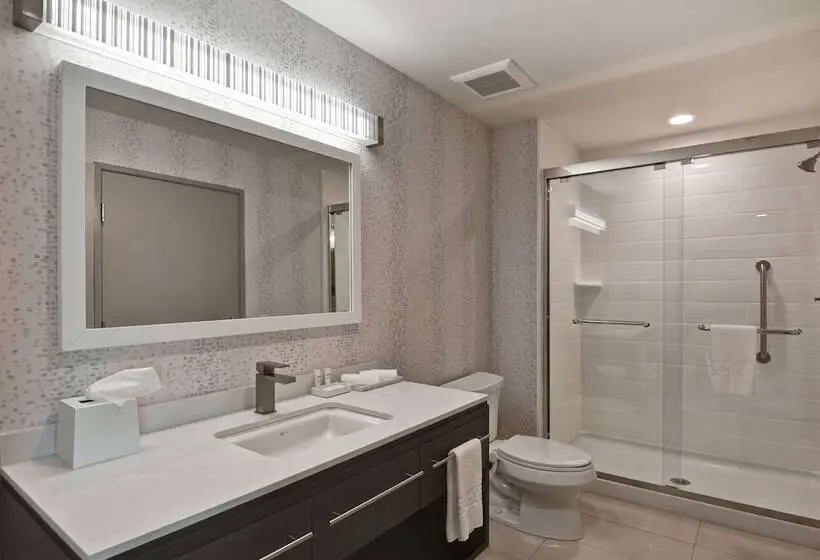 身障者適用ダブルベッド付きスタンダードルーム, Home2 Suites By Hilton Hot Springs