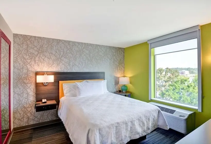 身障者適用ダブルベッド付きスタンダードルーム, Home2 Suites By Hilton Hot Springs