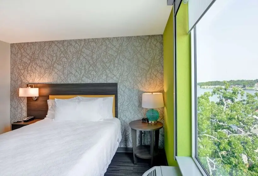 身障者適用ダブルベッド付きスタンダードルーム, Home2 Suites By Hilton Hot Springs