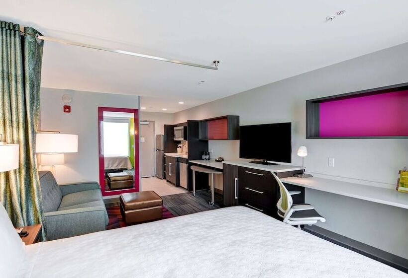 适合残疾人士使用的带双人床的标准间, Home2 Suites By Hilton Hot Springs