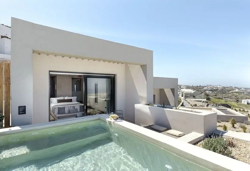 景色の見えるスイートルーム, North Santorini A Luxury Spa