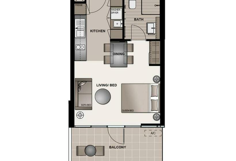 استودیو استاندارد با چشمانداز, The Branksome Hotel & Residences