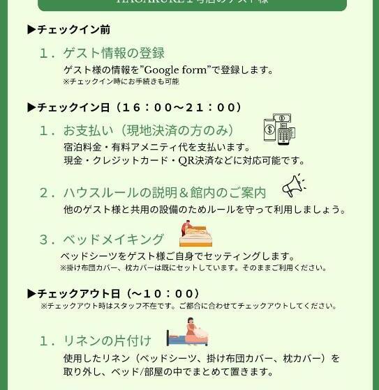 Апартаменты 3 Спальни, Saga International Guesthouse Hagakure