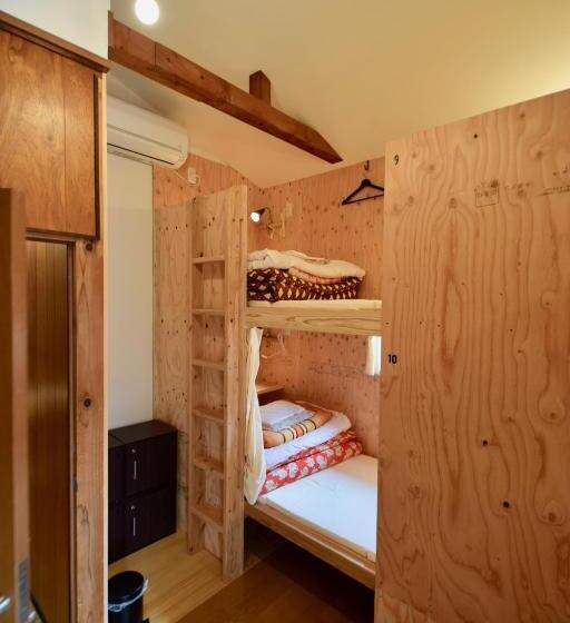 经济四人间 - 带共用浴室, Saga International Guesthouse Hagakure