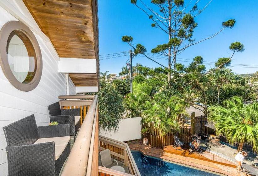 バルコニー付きスタンダードルーム, Aquarius Backpackers Resort