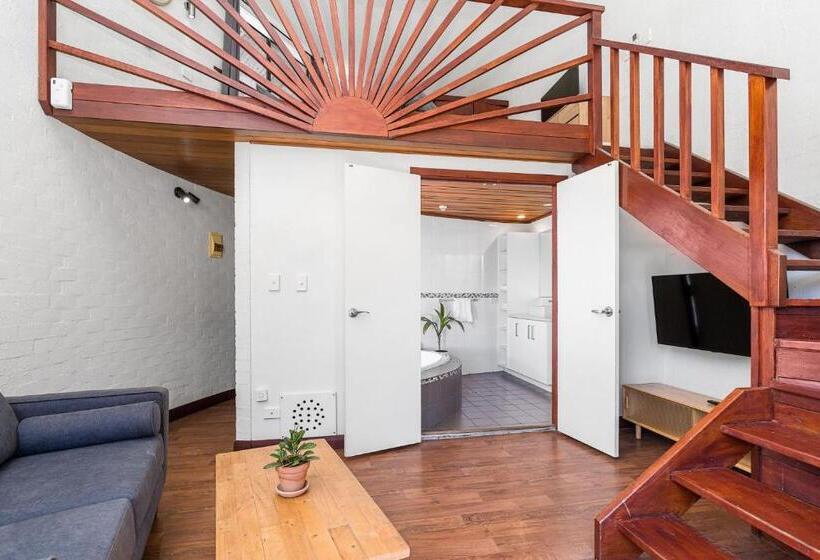 バスタブ付きスタンダードルーム, Aquarius Backpackers Resort