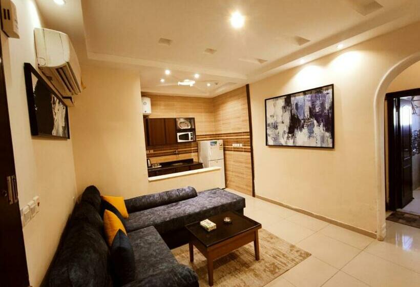 ２ベッドルームアパートメント, قصر البسمة للشقق المخدومةsmile Serviced Apartments